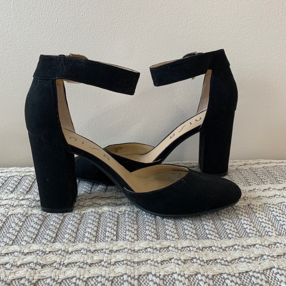 COPY - Unisa Krizo Black Suede Pump
